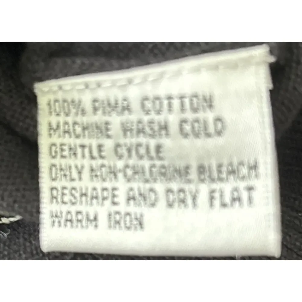 Talbots Petites Polka Dot Button Front Cardigan Size P/XS Black White Career
